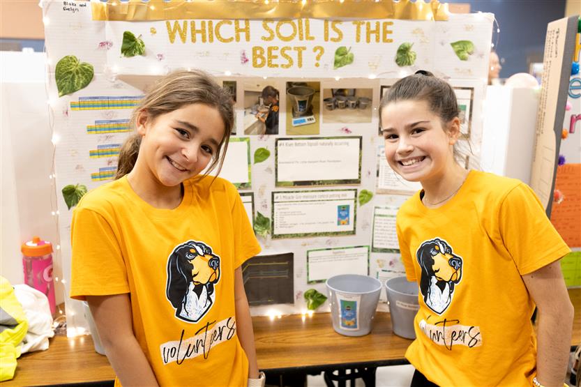 Students participate in a STEM Fair